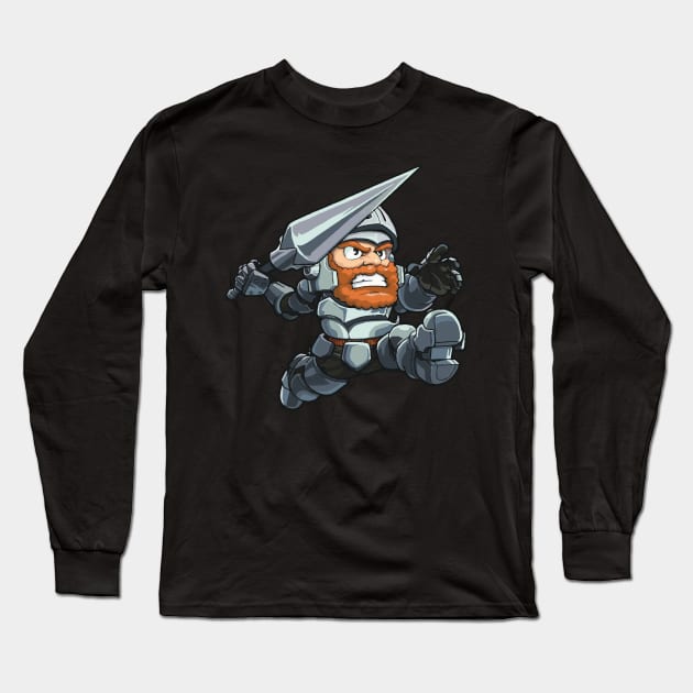 Sir Arthur Long Sleeve T-Shirt by Trontee